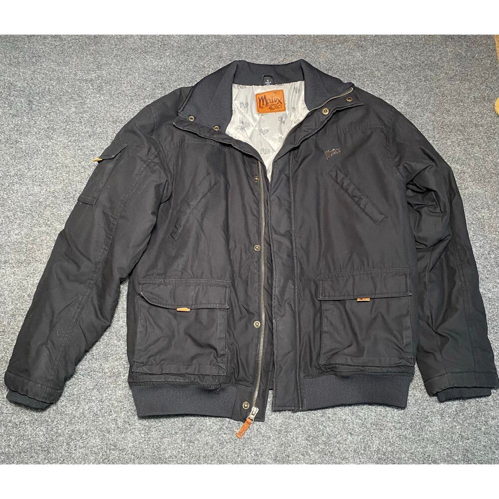 Matix CRIMSON Black Quilted Lined Zip Up Men's Jacket - XL
Skate,Sk8, Surf,
